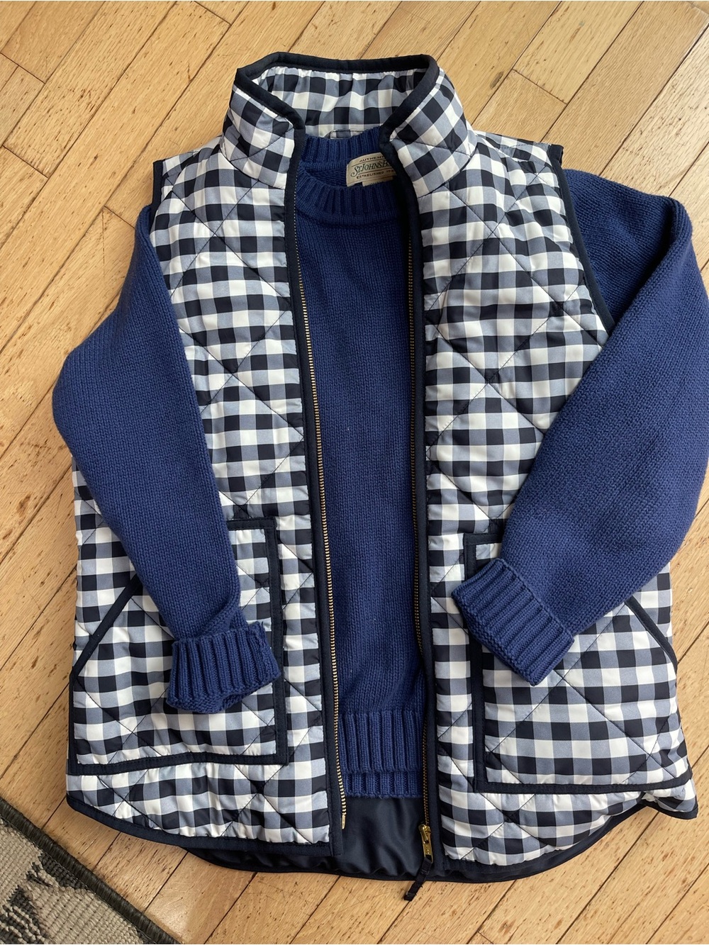 J Crew Mercantile Quilted Vest
